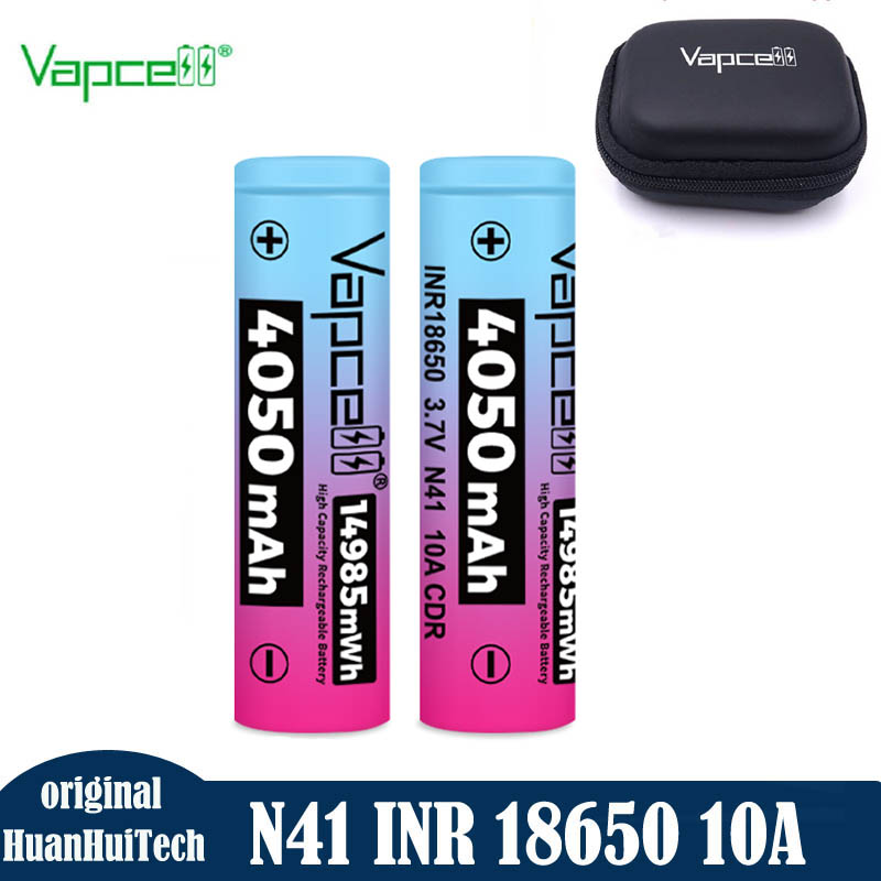 Vape Battery 18650 - แบตเตอรี่ Vapcell N41 INR18650 4050mAh CDR