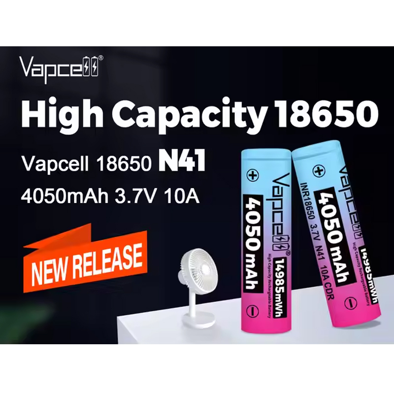 Original Vapcell N41 INR 18650 - Vape Battery 18650 บทวิจารณ์และราคา