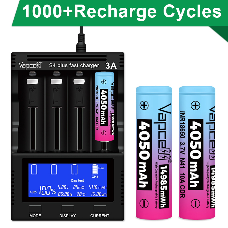 Original Vapcell N41 INR 18650 - Vape Battery 18650 บทวิจารณ์และราคา