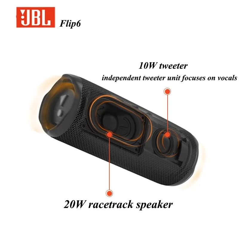 ลำโพงบลูทูธพกพา JBL FLIP6 กันน - Jbl Speaker Flip 6 บทวิจารณ์และราคา