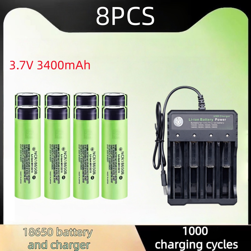 4-20PCS แบตเตอรี่ลิเธียมแบบชาร - Vape Battery 18650 บทวิจารณ์และราคา
